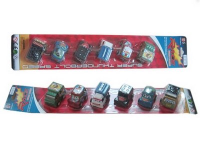 6ASST.PULL BACK CAR  - HP1017212