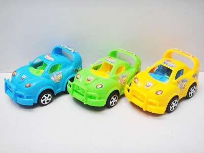 PULL BACK CAR BLUE/YELLOW/GREEN - HP1017454