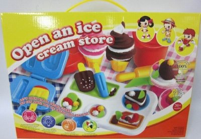 ICE CREAM CLAY PLAY SET - HP1017806