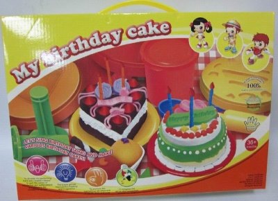 BRITHDAY CAKE CLAY PLAY SET - HP1017809