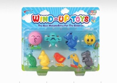 9PCS WIND UP ANIMAL JUMP/SWAY/WALK/FLY - HP1017994