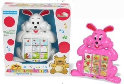 HAPPY RABBIT PUZZLE W/MUSIC & LIGHT  - HP1018383