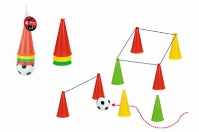 SOCCER EXERCISE SET W/5.5'BALL - HP1018403