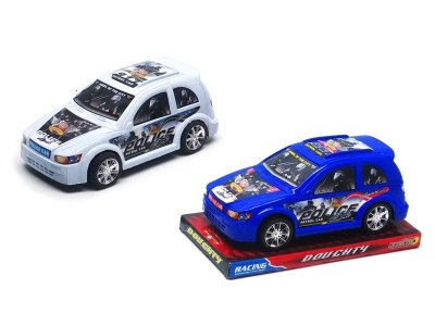 FRICTION POLICE CAR BLUE/WHITE - HP1018567