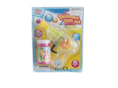 FRICTION BUBBLE GUN W/LIGHT - HP1018726