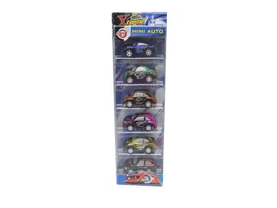 PULL BACK CAR 6PCS - HP1018904