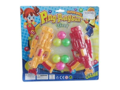 PING-PONG GUN RED/YELLOW/GREEN - HP1018941