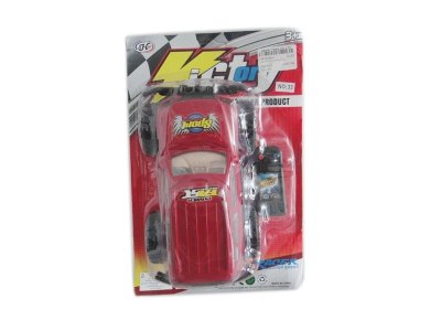 WIRE CONTROL CAR RED/ORCHID/SILVER - HP1018971