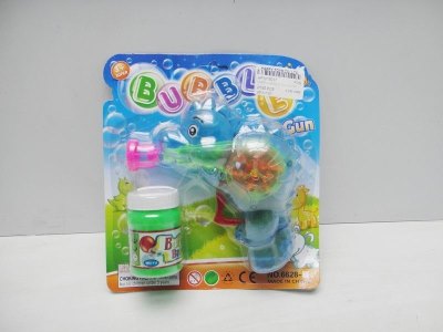 CARTOON BUBBLE GUN W/LIGHT - HP1019237