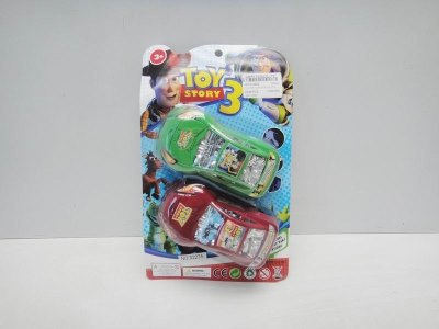 PULL BACK CAR 2PCS 3COLOUR  - HP1019282