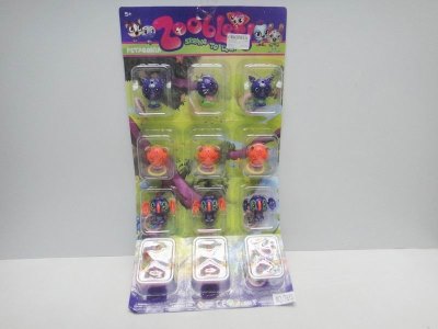 3.8CM DISTORTION BOMB W/COINS 12PCS/HANGING CARD - HP1019350