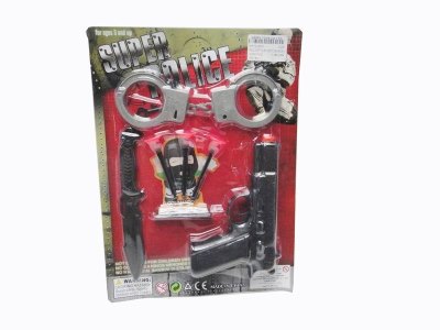 POLICE PLAY SET(BLACK) - HP1019761