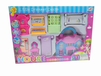 HOUSE W/FURNITURE 4ASST. - HP1019908