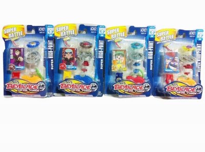 METAL BEYBLADE ALLOY TOP W/LAUNCHER (AMERICAN PACKING) 4ASST. - HP1020111