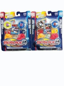 METAL BEYBLADE ALLOY TOP W/LAUNCHER (AMERICAN PACKING) 2ASST. - HP1020117