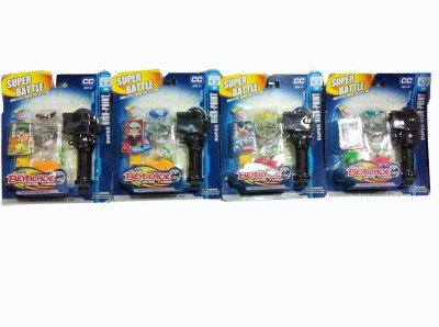 METAL BEYBLADE ALLOY TOP W/LAUNCHER (AMERICAN PACKING) 4ASST. - HP1020119