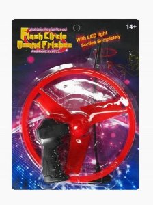 B/O FLYING DISH W/FLASHING INCLUDED BATTERY RED/GREEN - HP1020341