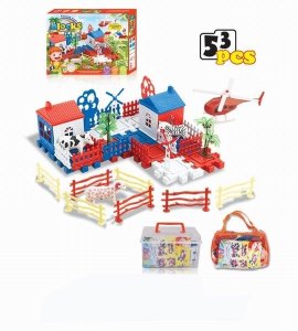 BUILDING BLOCK SET 53PCS - HP1020556