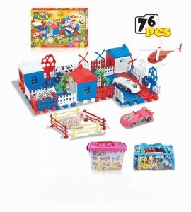 BUILDING BLOCK SET 76PCS - HP1020558