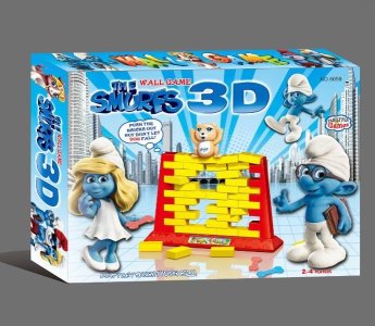 SMURFS WALL GAME 2ASST - HP1020662