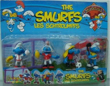 3PCS SMURFS - HP1020678