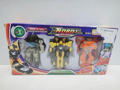 TRANSFORMED ROBOT 3PCS - HP1020691