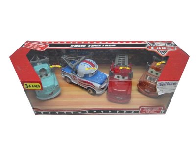 FRICTION CARS W/MUSIC & LIGHT 4PCS - HP1020715