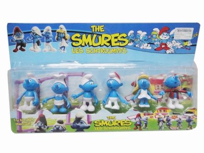 SMURFS 6PCS - HP1020739