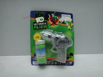 BEN10 BUBBLE GUN W/LIGHT  - HP1020885