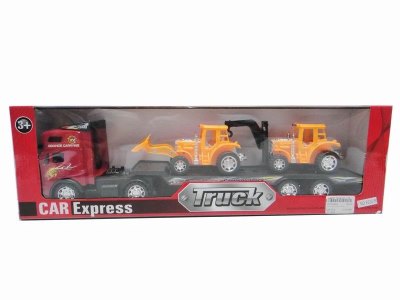 FRICTION TRUCK W/CAR(2PCS 2COLOR)  - HP1020989