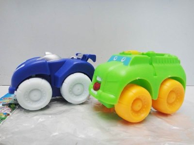 CARTOON FRICTION CAR 2PCS 2COLOR - HP1021165