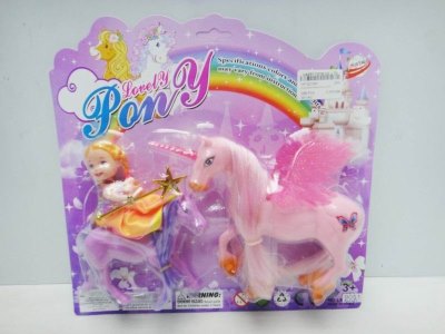 FLYING HORSE W/HORSE & DOLL 4COLOR - HP1021261