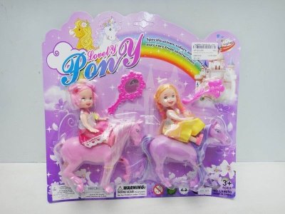 HORSE & FASHION GIRL 2PCS - HP1021265