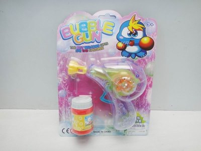 FRICTION BUBBLE GUN W/LIGHT - HP1021335