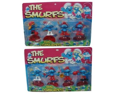 VINYL SMURFS 4PCS - HP1021392