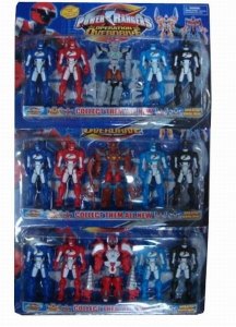 VINYL POWER RANGERS 5PCS - HP1021409