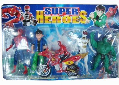 VINYL SUPER HEROES 5PCS - HP1021415