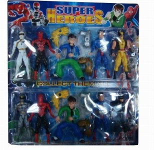 VINYL SUPER HEROES 5PCS - HP1021416