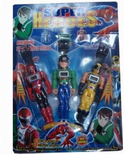 VINYL SUPER HEROES 3PCS - HP1021418