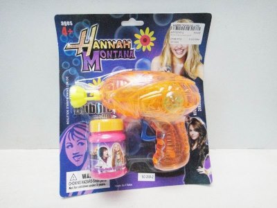 FRICTION BUBBLE GUN W/LIGHT 2COLOR - HP1021512