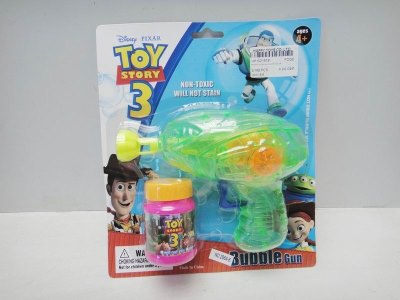 FRICTION BUBBLE GUN W/LIGHT 2COLOR - HP1021516