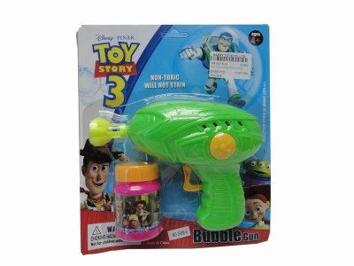 FRICTION BUBBLE GUN W/LIGHT 2COLOR - HP1021518