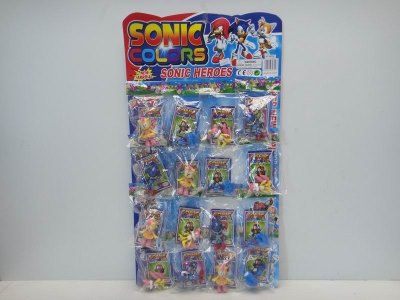 VINYL SONIC HEROES 16PCS - HP1021609