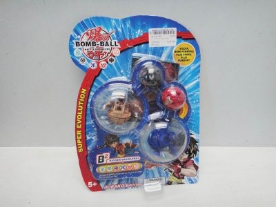 4PCS 3.2CM DISTORTION BOMB W/4CARD - HP1021748