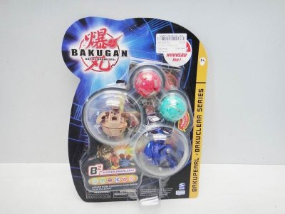 4PCS 3.2CM DISTORTION BOMB W/4CARD - HP1021752