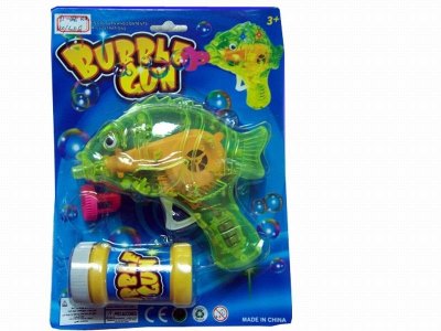 FRICTION BUBBLE GUN W/FLASH  - HP1021878