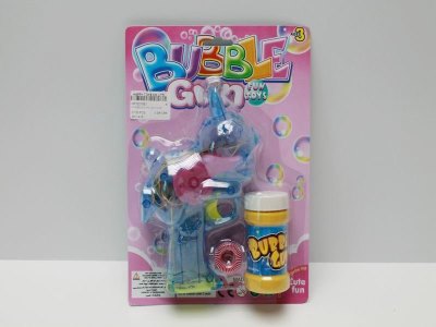 B/O BUBBLE GUN W/4 LIGHT & MUSIC - HP1021882