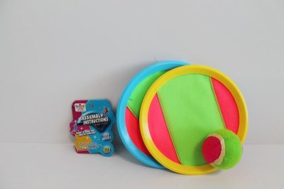 19CM THROW & CATCH BALL SET YELLOW/BLUE/ORANGE - HP1021914