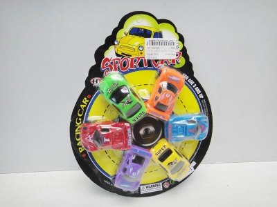 MINI FULL BACK CAR 6PCS 6ASST - HP1022320