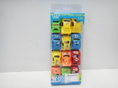 MINI FULL BACK CAR 12PCS 6ASST - HP1022338